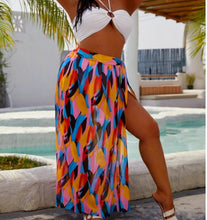 Load image into Gallery viewer, 3 Pcs White Bikini With Beach Skirt
