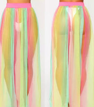 Load image into Gallery viewer, Rainbow Beach Skirt
